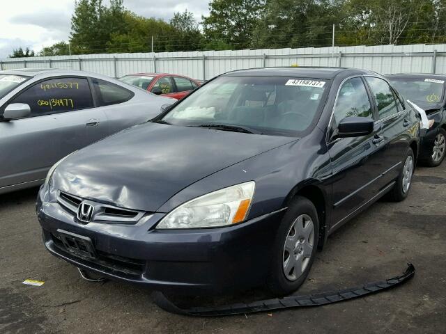 1HGCM56465A194979 - 2005 HONDA ACCORD LX BLUE photo 2