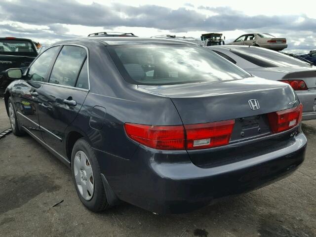 1HGCM56465A194979 - 2005 HONDA ACCORD LX BLUE photo 3