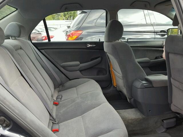 1HGCM56465A194979 - 2005 HONDA ACCORD LX BLUE photo 6