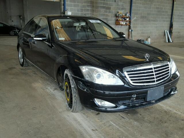 WDDNG71X97A082682 - 2007 MERCEDES-BENZ S BLACK photo 1