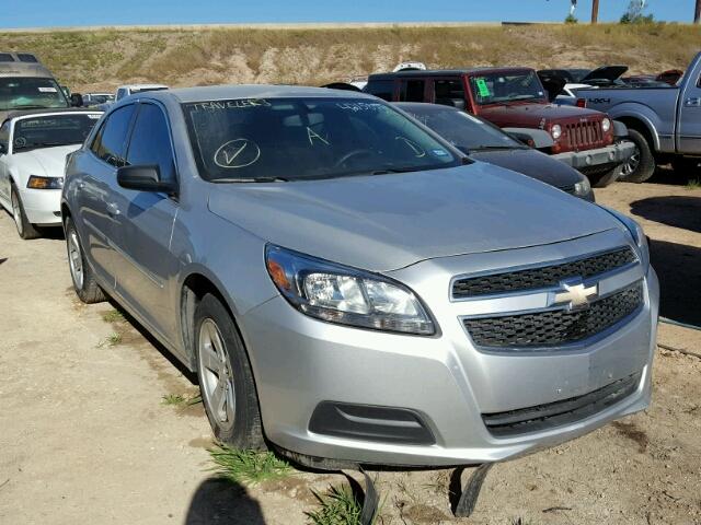 1G11B5SA6DF348799 - 2013 CHEVROLET MALIBU SILVER photo 1