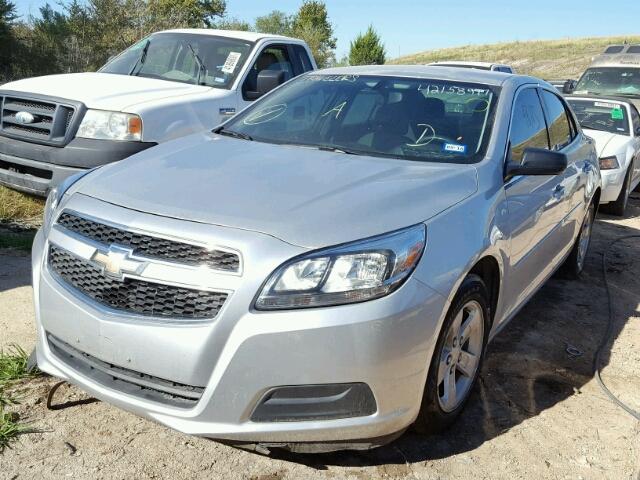 1G11B5SA6DF348799 - 2013 CHEVROLET MALIBU SILVER photo 2