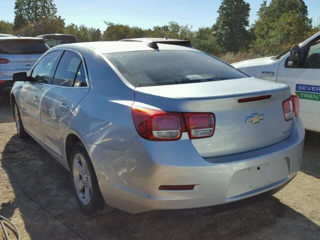 1G11B5SA6DF348799 - 2013 CHEVROLET MALIBU SILVER photo 3