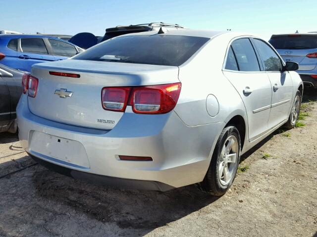 1G11B5SA6DF348799 - 2013 CHEVROLET MALIBU SILVER photo 4