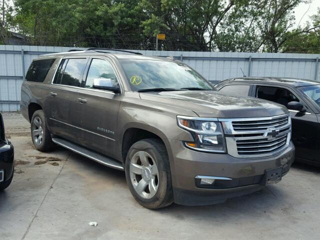 1GNSCKKC8FR743441 - 2015 CHEVROLET SUBURBAN C BROWN photo 1