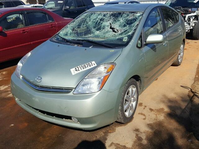 JTDKB20U883374674 - 2008 TOYOTA PRIUS TEAL photo 2