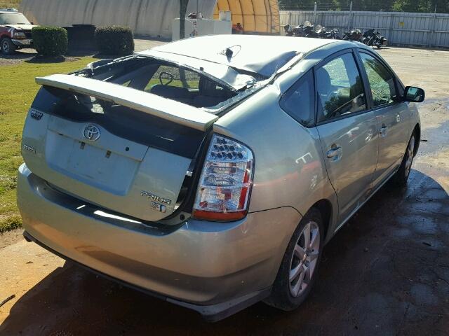 JTDKB20U883374674 - 2008 TOYOTA PRIUS TEAL photo 4