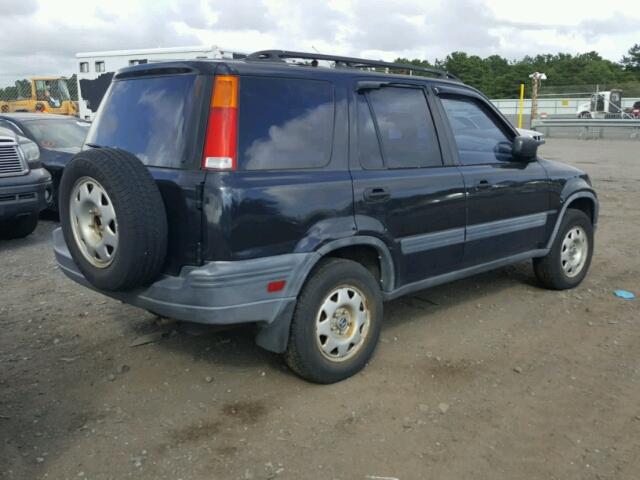 JHLRD18491C041321 - 2001 HONDA CR-V LX BLACK photo 4