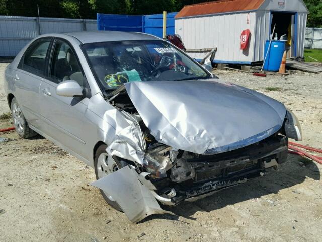 KNAFE121785558897 - 2008 KIA SPECTRA EX SILVER photo 1