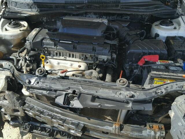 KNAFE121785558897 - 2008 KIA SPECTRA EX SILVER photo 7