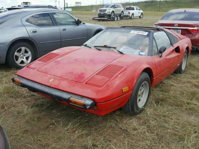 F10GAS29837 - 1979 FERRARI 308GTS RED photo 2