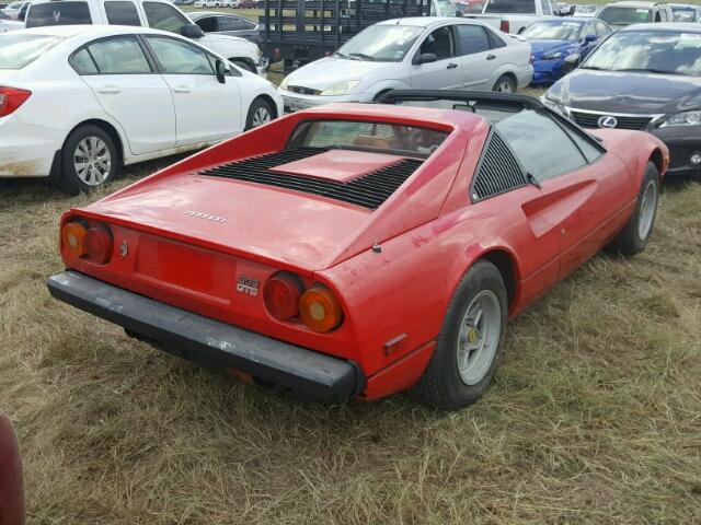 F10GAS29837 - 1979 FERRARI 308GTS RED photo 4