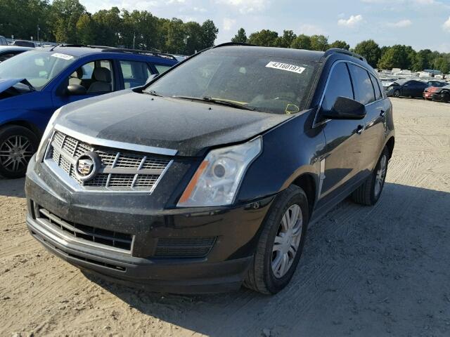 3GYFNGEY2BS522248 - 2011 CADILLAC SRX BLACK photo 2