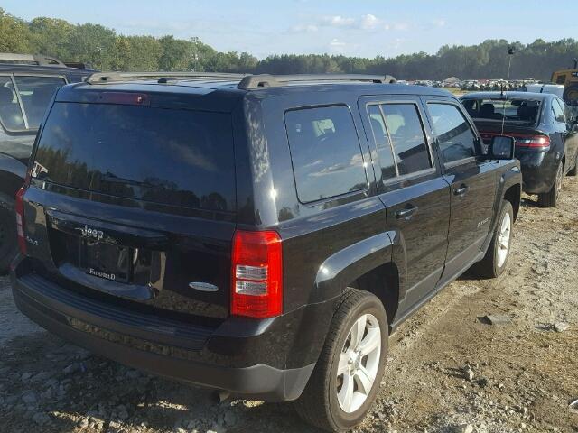 1C4NJRFB5GD627795 - 2016 JEEP PATRIOT LA BLACK photo 4