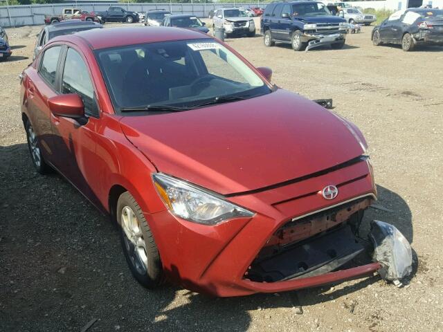 3MYDLBZV3GY111162 - 2016 TOYOTA SCION IA RED photo 1