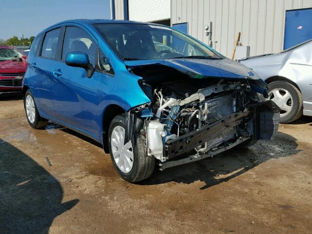 3N1CE2CP3EL420724 - 2014 NISSAN VERSA NOTE BLUE photo 1