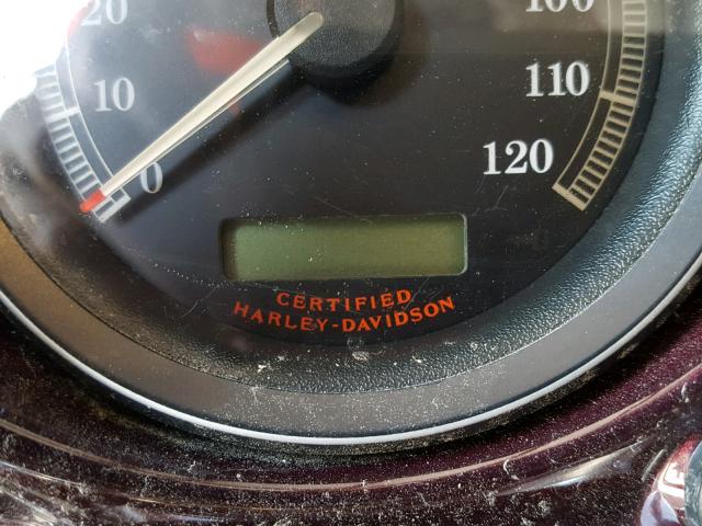 1HD1FCW175Y608237 - 2005 HARLEY-DAVIDSON FLHTCUI BURGUNDY photo 8