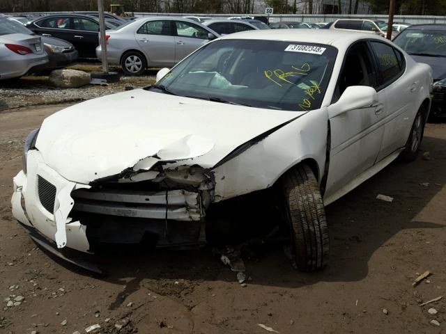2G2WP552161239619 - 2006 PONTIAC GRAND PRIX WHITE photo 2