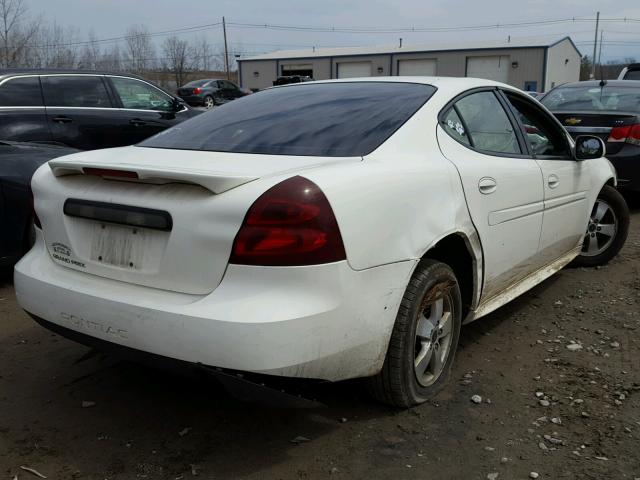2G2WP552161239619 - 2006 PONTIAC GRAND PRIX WHITE photo 4