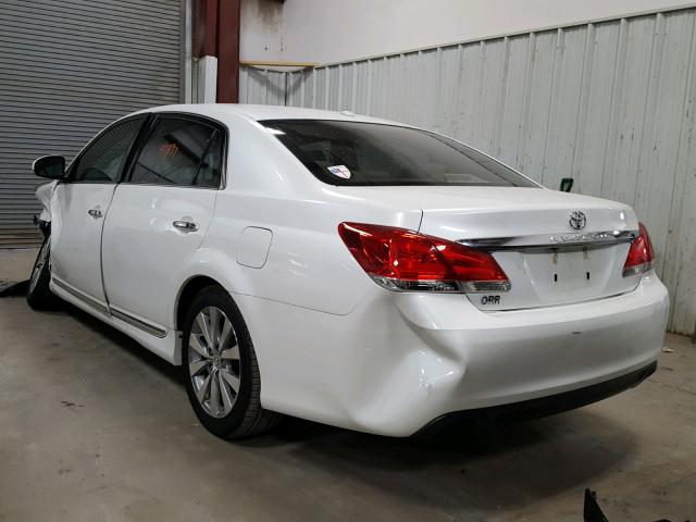 4T1BK3DB4BU386932 - 2011 TOYOTA AVALON BAS CREAM photo 3