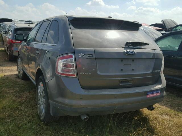 2FMDK3KCXABA80391 - 2010 FORD EDGE LIMIT GRAY photo 3