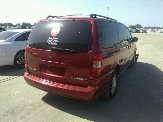 1GNDX13E03D317307 - 2003 CHEVROLET VENTURE LU BURGUNDY photo 4