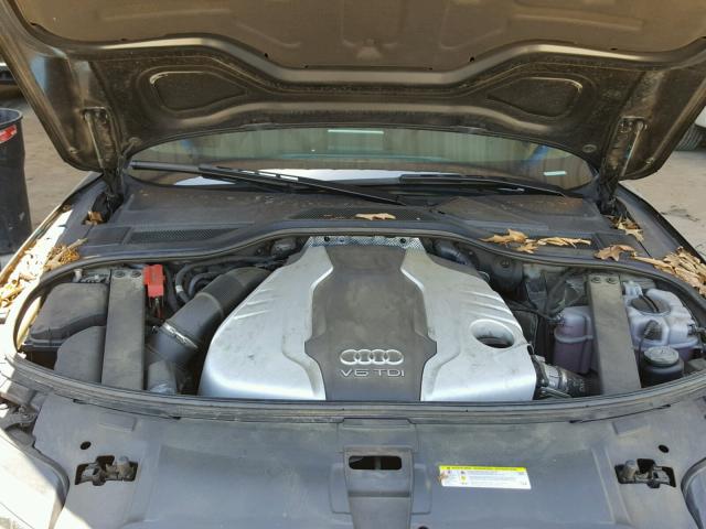 WAURMAFD2EN001850 - 2014 AUDI A8 L TDI 黑色 照片 7