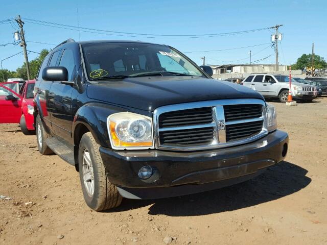 1D4HB48D75F565218 - 2005 DODGE DURANGO SL BLACK photo 1