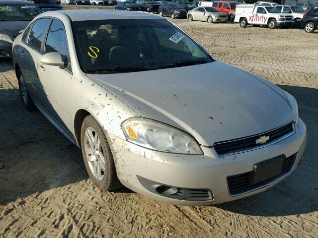 2G1WB5EN0A1255509 - 2010 CHEVROLET IMPALA BEIGE photo 1