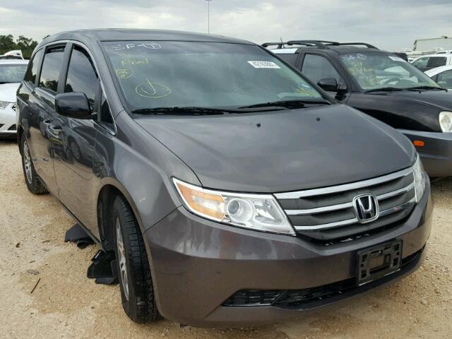 5FNRL5H69BB088734 - 2011 HONDA ODYSSEY GRAY photo 1