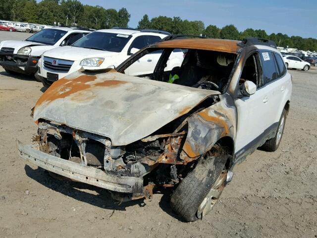 4S4BRCAC0C3229656 - 2012 SUBARU OUTBACK 2. BURN photo 2