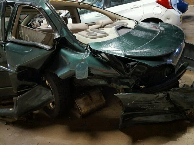 1G2WP12K0YF306932 - 2000 PONTIAC GRAND PRIX მწვანე ფოტო 10