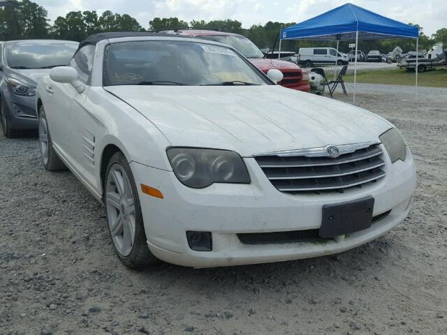 1C3AN65L65X024737 - 2005 CHRYSLER CROSSFIRE WHITE photo 1