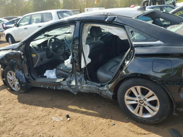 5NPEB4AC1DH571117 - 2013 HYUNDAI SONATA GLS BLACK photo 9