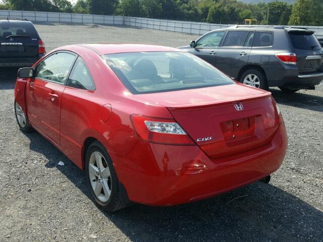 2HGFG11978H565427 - 2008 HONDA CIVIC EXL Qırmızı foto 3