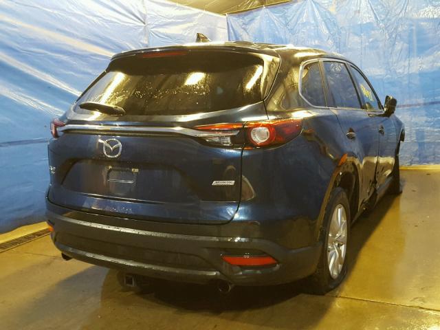 JM3TCBBY2G0112593 - 2016 MAZDA CX-9 TOURI BLUE photo 4