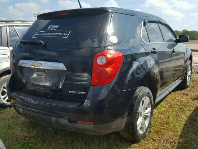 2CNALBEC6B6429630 - 2011 CHEVROLET EQUINOX LS BLACK photo 4