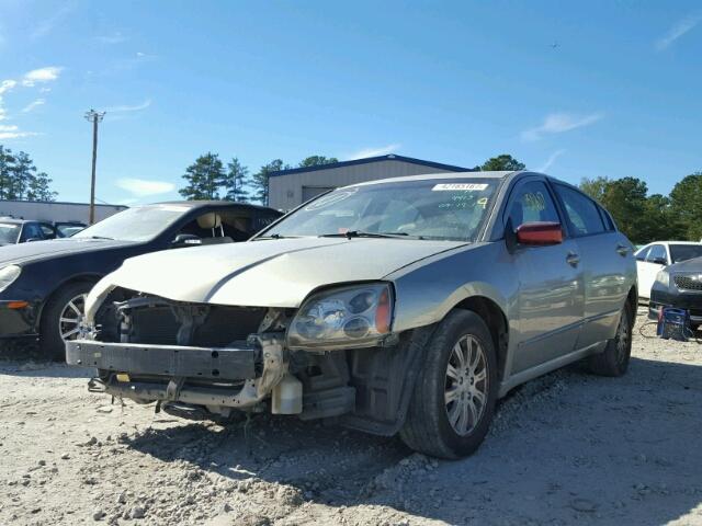 4A3AB56F06E024413 - 2006 MITSUBISHI GALANT ES GRAY photo 2