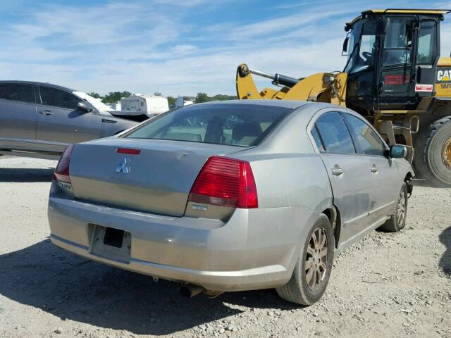 4A3AB56F06E024413 - 2006 MITSUBISHI GALANT ES GRAY photo 4