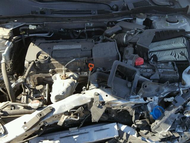 1HGCR2F36FA100267 - 2015 HONDA ACCORD SILVER photo 7