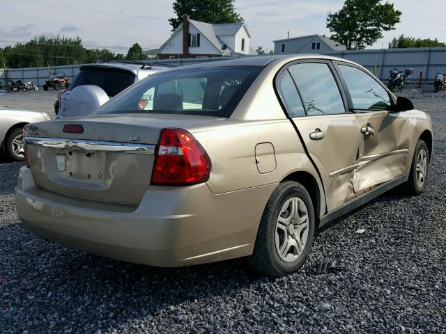 1G1ZS58F57F202923 - 2007 CHEVROLET MALIBU LS 米色 照片 4
