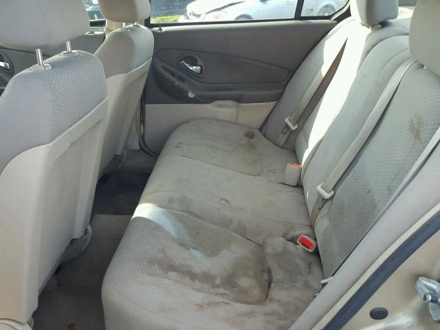 1G1ZS58F57F202923 - 2007 CHEVROLET MALIBU LS 米色 照片 6