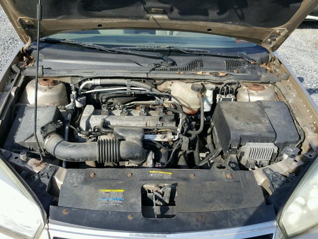 1G1ZS58F57F202923 - 2007 CHEVROLET MALIBU LS 米色 照片 7