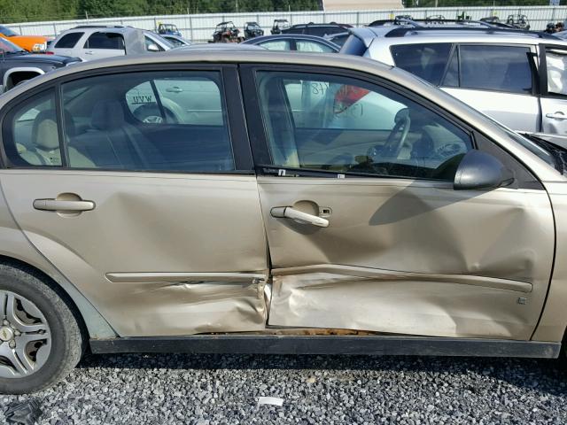 1G1ZS58F57F202923 - 2007 CHEVROLET MALIBU LS 米色 照片 9