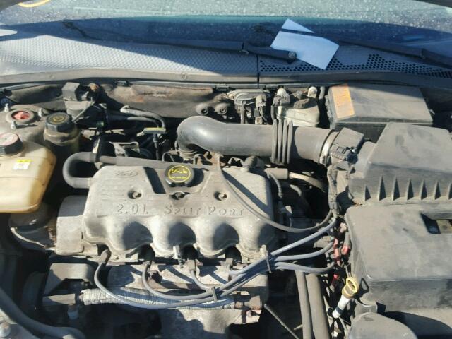 1FAFP33P92W245319 - 2002 FORD FOCUS GRAY photo 7