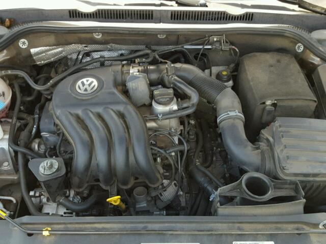 3VW2K7AJ1FM265581 - 2015 VOLKSWAGEN JETTA BASE 棕色 照片 7