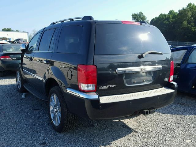 1A8HW58257F520876 - 2007 CHRYSLER ASPEN LIMI BLACK photo 3