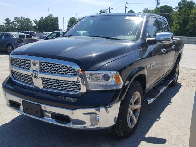 1C6RR7NT2ES410651 - 2014 RAM 1500 LARAM BLACK photo 2