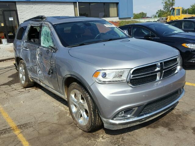 1C4RDJDG5FC751031 - 2015 DODGE DURANGO LI SILVER photo 1