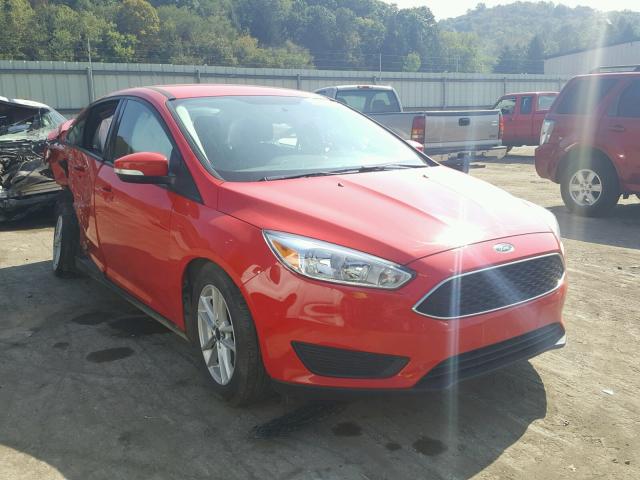 1FADP3F28GL222159 - 2016 FORD FOCUS SE RED photo 1